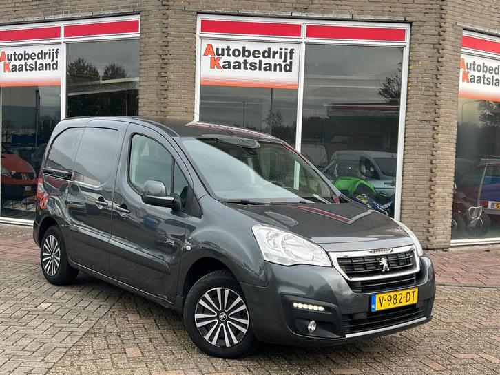 Peugeot Partner 120 1.6 BlueHDi 75 L1 Première - Airco - Cr, Auto's, Bestelauto's, Bedrijf, Te koop, ABS, Airbags, Airconditioning