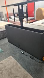 Nieuw voetbrod met tv lift grijs kleur stof maximaal 55 inch, Huis en Inrichting, 150 tot 200 cm, Nieuw, Ophalen of Verzenden