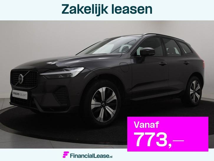 Volvo XC60 T6 PLUG-IN HYBRID PLUS DARK SCHUIFDAK TREKHAAK AC, Auto's, Volvo, Bedrijf, Lease, Financial lease, XC60, 4x4, ABS, Achteruitrijcamera