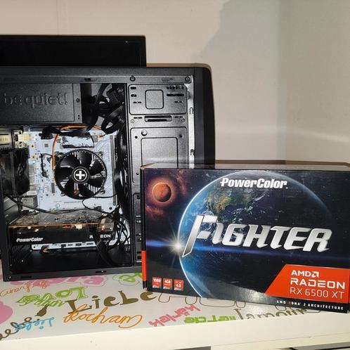 Budget Game Pc, intel i5, AMD rx 6500 xt, 500 GB opslag, Computers en Software, Desktop Pc's, Zo goed als nieuw, 3 tot 4 Ghz, Gaming