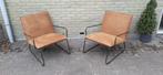 Twee stoelen cognac kleur, Ophalen, Twee, Bruin, Zo goed als nieuw