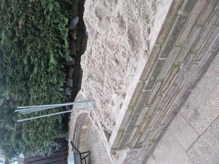 1/2 kuub ophoogzand, Tuin en Terras, Zand, Zo goed als nieuw, Ophalen