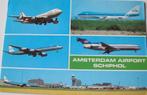 Amsterdam Schiphol - vliegtuigen - 1985, Verzamelen, Verzenden, 1980 tot heden, Gelopen, Overige thema's