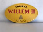 Sigaren Willem II reclamebord, Verzamelen, Overige typen, Gebruikt, Ophalen of Verzenden