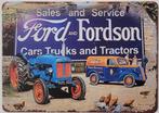 Ford en Fordson trucks en tractors reclamebord van metaal, Reclamebord, Info@deconoord.nl, Deco Noord, Nieuw