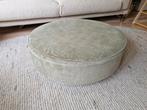 Vtwonen Poef Pearl XL - Champagne, Ophalen, Gebruikt, Rond, 75 tot 100 cm
