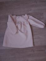 Nog als nieuw! Lichtroze jurkje zara met ruffle, maat 92, Meisje, Ophalen of Verzenden, Zo goed als nieuw, Zara