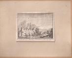 De Boogen boven de Berkel te Zutphen aan de Wal te zien.1744, Antiek en Kunst, Kunst | Etsen en Gravures, Ophalen of Verzenden