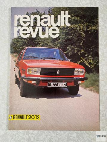 Renault Revue Magazine 1977 #3 Renault 20 TS beschikbaar voor biedingen