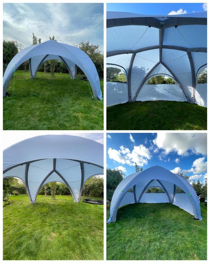 Partytent opblaasbare huren?, Tuin en Terras, Partytenten, Zo goed als nieuw, Minder dan 5 meter, Ophalen of Verzenden