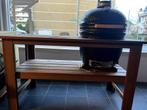 Kamado tafel meranti hout 145x68x86, Nieuw, Vrijstaand, Houtskool, Maatwerk