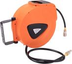 Luchtslang haspel 1/4 luchtslanghaspel 8 bar automatisch 10m, Ophalen of Verzenden, FF-Europe, Info@f-cp.nl, Nordring 70 Garau