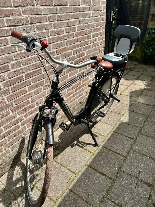 Vogue Basic N3 elektrische fiets + Polisport zitje 6+, Fietsen en Brommers, Elektrische fietsen, Zo goed als nieuw, Overige merken