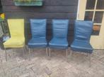Vier nette eetkamerstoelen voor een reep chocola, Huis en Inrichting, Stoelen, Gebruikt, Overige kleuren, Vier, Modern