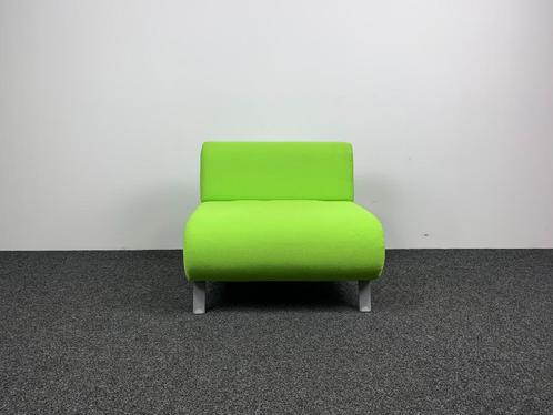 Groene Bank Stof 72x80x80, Huis en Inrichting, Fauteuils, Gebruikt, Stof, 75 tot 100 cm, Ophalen