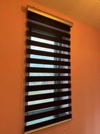 Duo rolgordijn, Ophalen, Zwart, 50 tot 100 cm, Zo goed als nieuw