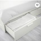 IKEA Bed 140x200 met Lades, Matras & Lattenbodem - Gratis, Huis en Inrichting, Slaapkamer | Bedden, Ophalen, Wit, Tweepersoons