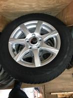 Winterbanden met lichtmetalen velgen (4 stuks z.g.o.h.), Auto-onderdelen, Ophalen, Gebruikt, 15 inch, Banden en Velgen