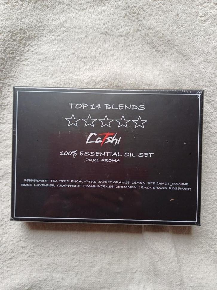 14 Essential olie set flesjes van Catshi, Sieraden, Tassen en Uiterlijk, Uiterlijk | Lichaamsverzorging, Nieuw, Bodylotion, Crème of Olie