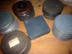 16mm film diverse 120mtr spoelen met blik - goede staat --, Audio, Tv en Foto, Filmrollen, Ophalen of Verzenden, 16mm film