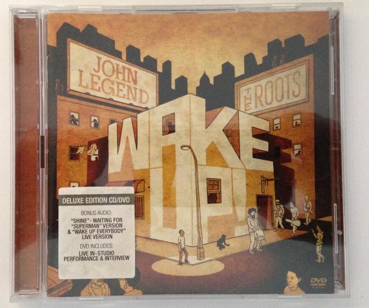 John Legend & The Roots - Wake Up! (CD+DVD), Cd's en Dvd's, Cd's | Pop, Zo goed als nieuw, 2000 tot heden, Ophalen of Verzenden