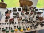 H0 Trix express trein rails huisjes schakelaars lampen etc, Gebruikt, Gelijkstroom, Trix, Rails
