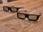 2x Panasonic TY-ER3D5MA 3D-brillen – Zo goed als nieuw!, Ophalen of Verzenden, Zo goed als nieuw