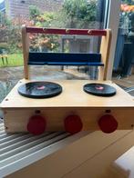 Houten fornuisje- kookplaat- keukentje, Ophalen of Verzenden, Gebruikt, Meubelstuk of Keukentje