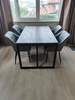 Staphorst eettafel en/of eetkamerstoelen, Ophalen, Zo goed als nieuw, 4 tot 6 stoelen
