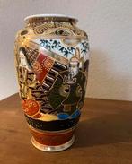 Japans vaasje met gedetailleerde afbeeldingen, Ophalen of Verzenden