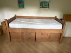 Houten bed 90x200, 90 cm, Eenpersoons, Ophalen of Verzenden, Zo goed als nieuw