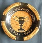 DE GATS VALKENBURG Asbak Bekerwinnaars 1979 - 1980 O13,5cm H