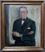 ==uit 1935==man met sigaret==gesigneerd portret==, Ophalen