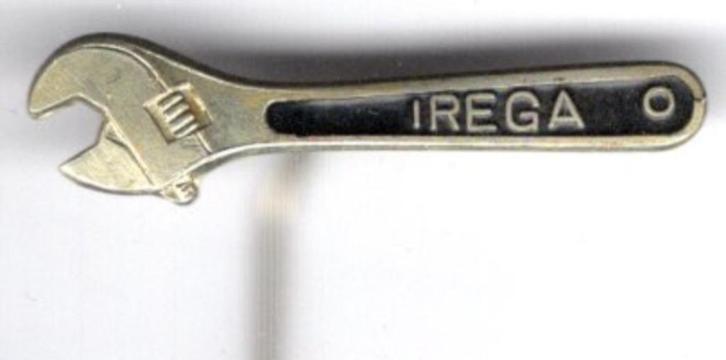 IREGA baco zilverkleurig speldje ( A_140 ), Verzamelen, Speldjes, Pins en Buttons, Nieuw, Speldje of Pin, Merk, Verzenden