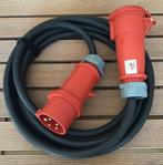 Mennekes CEE 32A 5 meter krachtstroom verlengkabel 400V AC, Verzenden, Nieuw