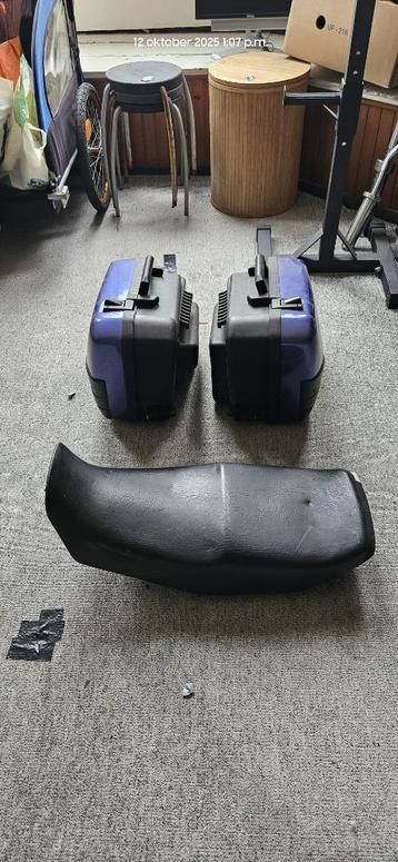 K75 regular stock zadel en koffers beschikbaar voor biedingen