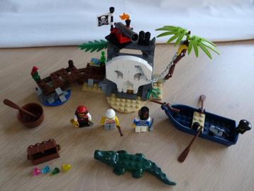 * Lego Pirates: 70411 Treasure Island, piraten eiland *  