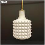 Vintage desiglamp Pendellamp Hanglamp Lamp Opaline, Huis en Inrichting, Lampen | Hanglampen, Ophalen, Vintage Bohemen, Nb, Nb