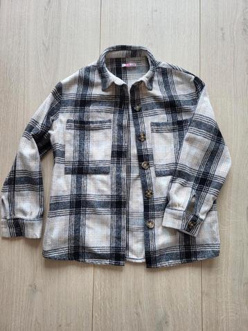 WE Fashion tussenjas / houthakkersbloes maat 146/152 beschikbaar voor biedingen