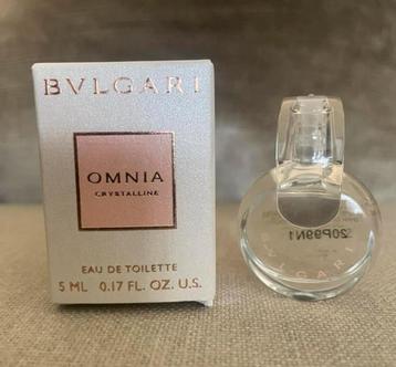 Miniatuur Bvlgari Omnia Cristalline edt nieuw in doos  beschikbaar voor biedingen