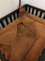 Box zwart inclusief congac boxmatras, boxzak en boxkleed, Kinderen en Baby's, Boxen, Ophalen of Verzenden, Gebruikt, Boxkleed