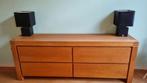 Stoer eiken dressoir van Goossens - Clear serie, Ophalen, Gebruikt, Eikenhout, 200 cm of meer