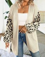 Vest Gwenne Sand (44-50), Verzenden, Nieuw, Beige, Trui of Vest