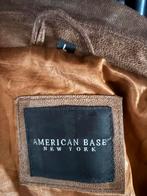 American Base Leren Jack Maat L, Ophalen of Verzenden, Gedragen, Maat 52/54 (L), Bruin