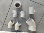 Martens PVC buizen bochten, mof en koppelstukken, Doe-het-zelf en Verbouw, Buizen en Afvoer, Bochten, Pvc, Ophalen of Verzenden