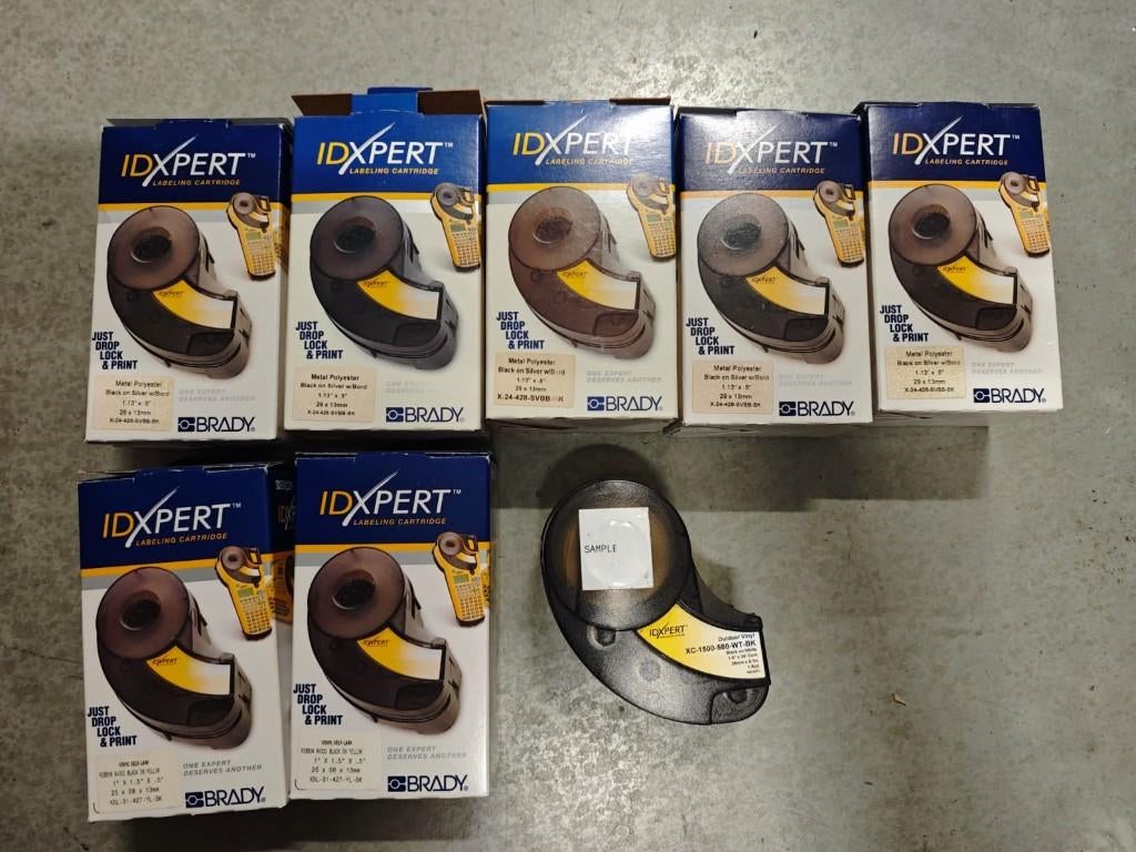 Brady IDXPERT Cartridges, Computers en Software, Labelprinters, Nieuw, Ophalen of Verzenden