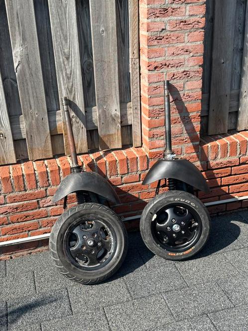 2 Orginele zip sp vorken/ sp voorvork/ monovork, Fietsen en Brommers, Brommeronderdelen | Scooters, Ophalen of Verzenden