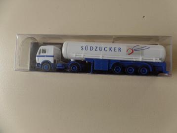 Mercedes trekker / oplegger Sudsucker (Herpa) beschikbaar voor biedingen