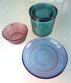 Iittala Kastehelmi Set Jewel, Ophalen of Verzenden, Zo goed als nieuw, Glas, Overige stijlen