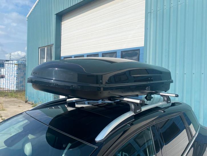 TE HUUR Dakkoffer skikoffer 480 liter diverse merken, Auto diversen, Dakkoffers, Gebruikt, Ophalen